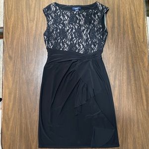 Chaps NWT Women’s Black Dress, Petite Medium